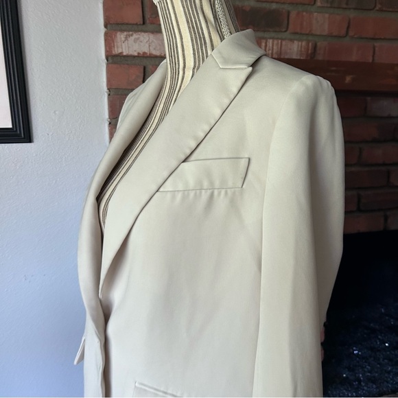 VINCE Boyfriend Blazer in Magnolia Sz 0 - Picture 6 of 9